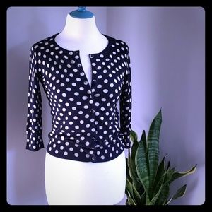 Polka Dot Cardi